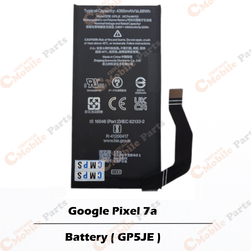 Google Pixel 7a Battery 4385mAh 3.85V ( GP5JE ) | eBay