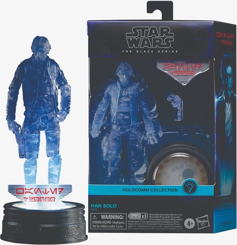 Star Wars - The Black Series Han Solo - HOLOCOMM - 6" Figur Neu Sealed