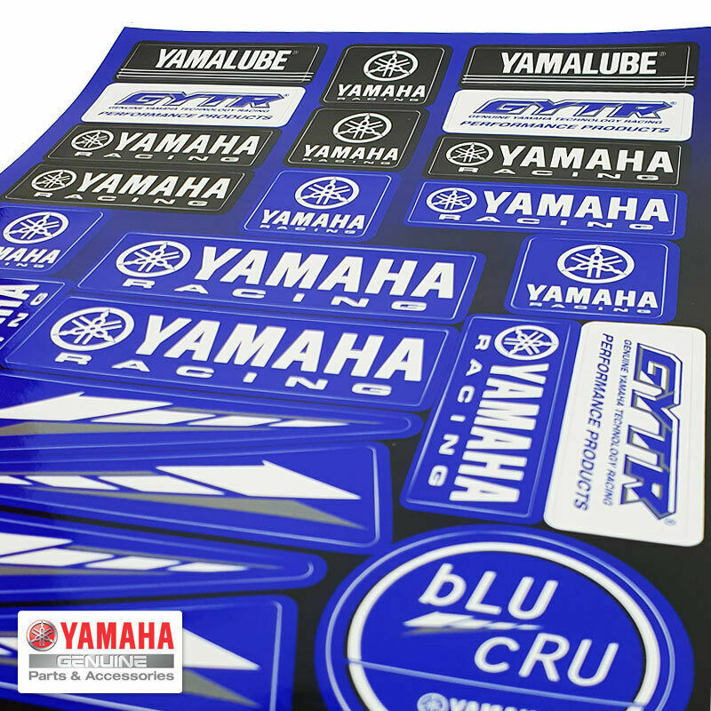 Diapason Yamaha Logo Adesivo In 3D ø 2,9 Cm, 1 Coppia Oro - Foto 9