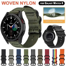 For Samsung Galaxy Watch 46mm 42mm Woven Nylon Sport Bracelet Watch Band Strap