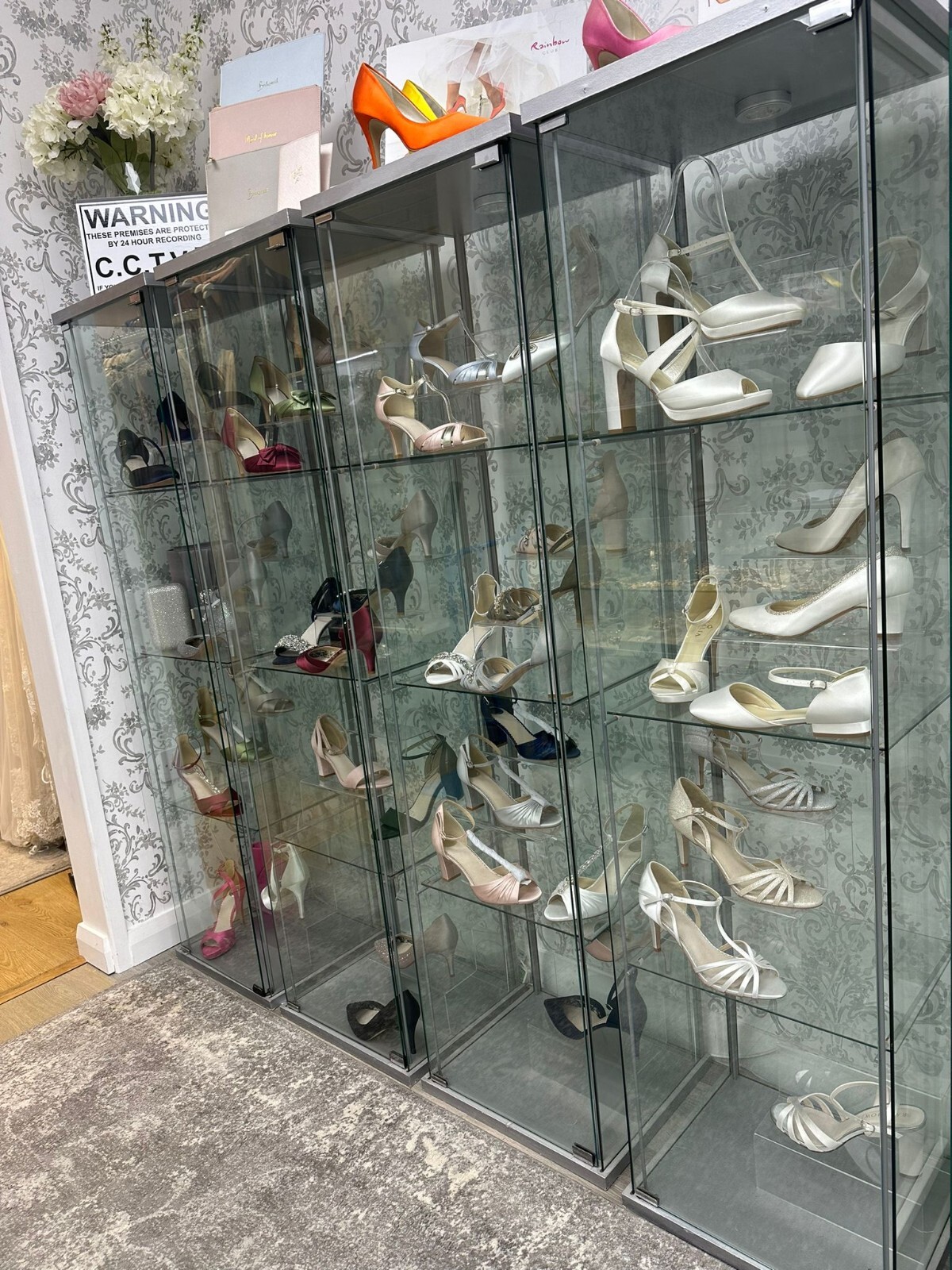 4 Glass Shop Display Retail Shelving eBay