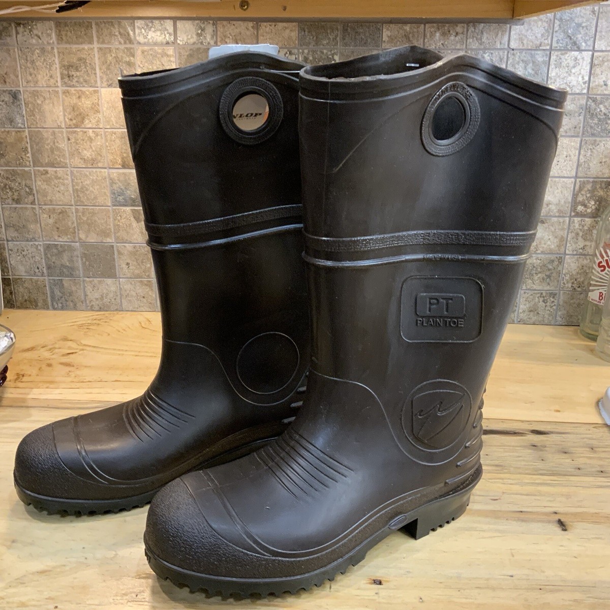 Dunlop 84085 PVC Work Boots Men display picture 1