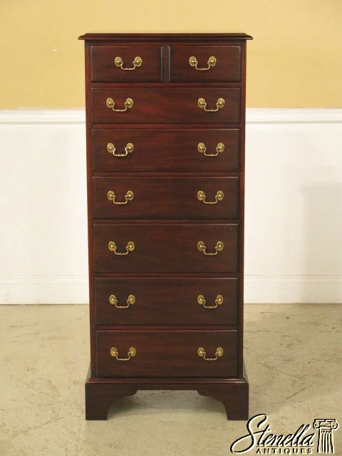 L37847: HENKEL HARRIS model #155 Mahogany Chippendale Lingerie Chest ~ NEW - Image 2 of 4