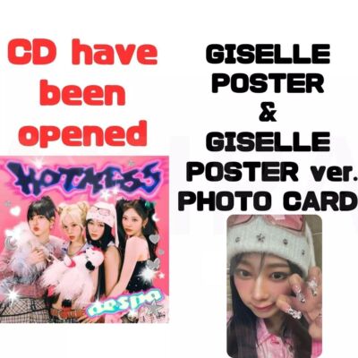 K-POP・アジア hot mess ver. aespa Hot Mess JAPAN 1st SINGLE NEW SEALED CD OFFICIAL