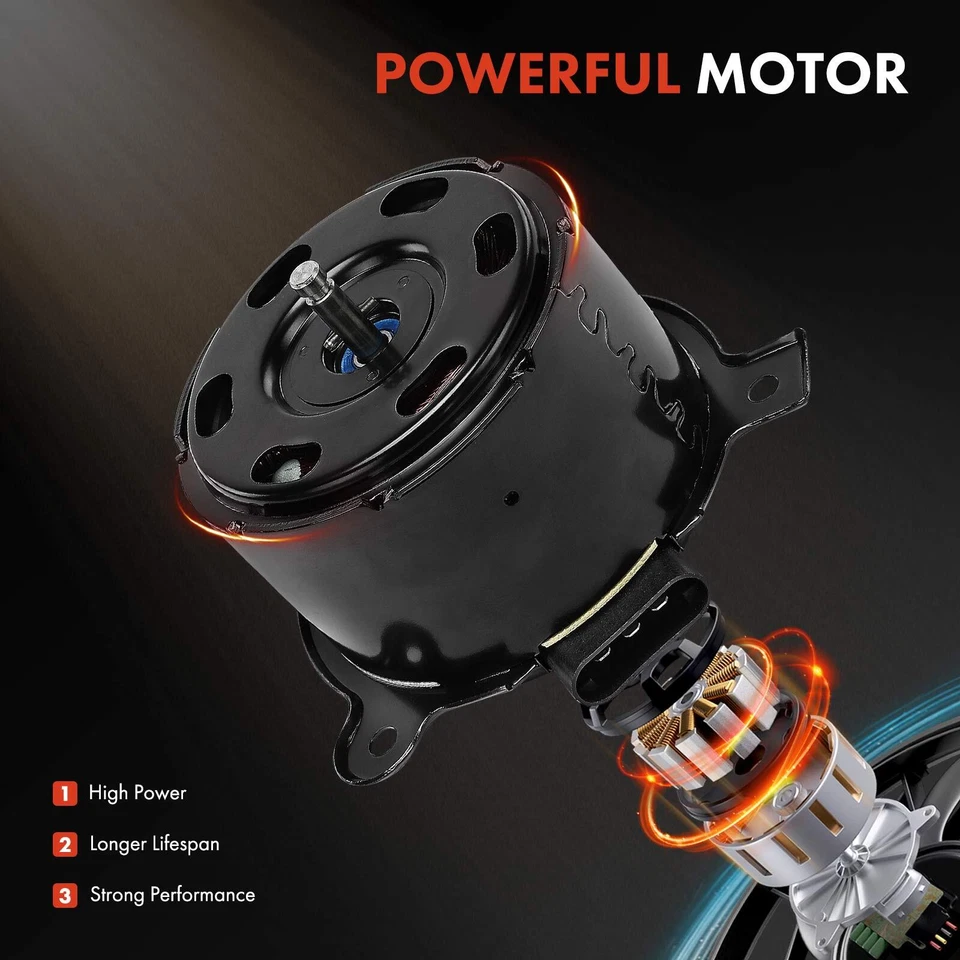 Radiator Fan Cooling Motor for Ford Mustang Taurus Lincoln Continental Mercury - Image 4 of 4