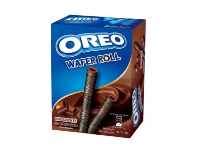 Oreo Wafer Roll Chocolate 54g MHD Ende Feb.2024 