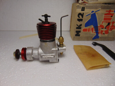 Compression MK 12 V 2.5cc Airplane Model c/l Engine Russia B Diesel Webra Mach 1