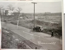 Orig 1935 Queens Forest Hills Fleet @ Groton Yellowstone Av York City NYC Photo