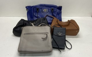 Kate Spade Leather Handbag Tote Crossbody Purse Mixed Styles Lot of 5 Pieces