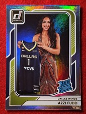 2026 Panini Donruss Azzi Fudd Silver Holo Rated Rookie Dallas Wings RC