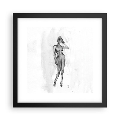 Wandbilder 30x30cm Poster Nacktheit Frau Körper Wandposter Bilder Art Wanddeko