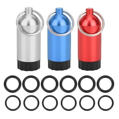 Small Cylinder Storage Bottle with 12 Rings Diving Cylinder Valves Sealing Rings