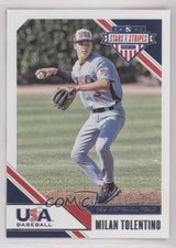 2020 Panini USA Baseball Stars & Stripes Milan Tolentino #43 0t2