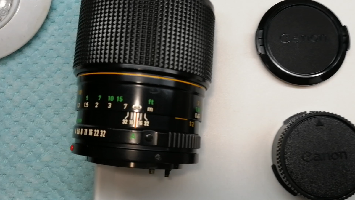 CANON NEW FD MACRO 100mm f/4 MF NFD Lens [Excellent+++,Tested