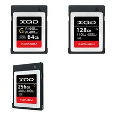 Scheda di memoria INDMEM XQD 64GB/128GB/256GB 400MB/s scrittura 440MB/s...