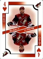 2017-18 O-Pee-Chee Playing Cards #4H Max Domi - HKY