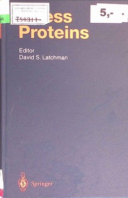 Stress Proteins. Handbook of Experimental Pharmacology, Band 136. Latchman, Davi