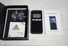 Digital Breath Alcohol Tester Breathalyzer Electronic Valve Flow Accuracy Works