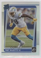 2021 Panini Donruss Optic Rated Rookie Holo Prizm Tre' McKitty #284 2l4
