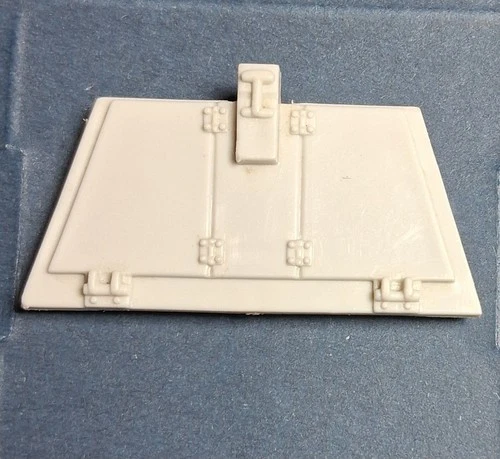 Vintage 1985 Gi Joe * USS FLAGG CRANE ENGINE COVER * Original Accessory Part