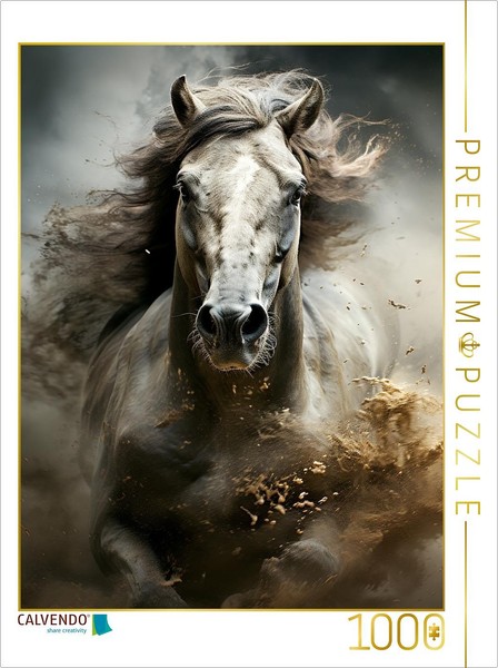 Calvendo Puzzle Pferd | 1000 Teile Lege-GrößE 64 × 48 Cm Foto-Puzzle FüR GlüCkli-image