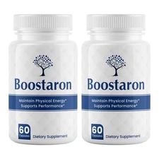 (2 Pack) Boostaron Capsules Boostaro Male Pills Boost Energy Performance 60ct