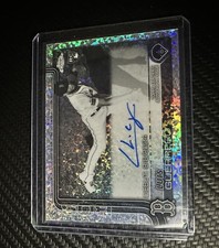 2025 Topps Chrome Update Luis Guerrero Negative Refractor Auto