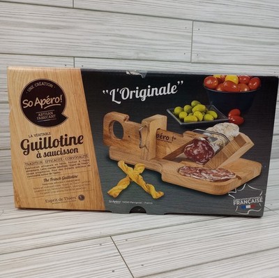 So Apero The Original French Guillotine à Saucisson - Sausage & Salami Slicer