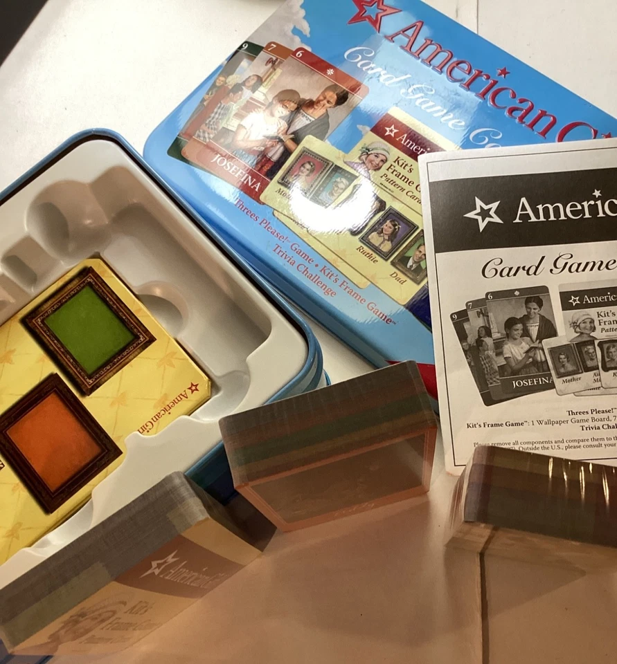 Pleasant Company "Juego de Cartas Colección American Girls" Sellado de Fábrica 2002 De Colección Foto 2 de 4