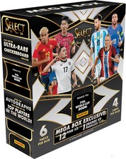2026 Panini Select Road to FIFA World Cup Mega Box PreSale QTY