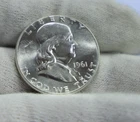 1961 US Franklin Half 50c Unc..