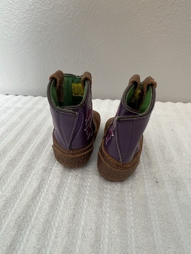 John Deere Boots Baby Sz 4 Months Unisex Baby Casual Purple - Picture 6 of 12