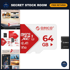 64GB SDXC Memory Card - UHS-I U3 Class 10 V30 A1 for 4K Video, Drones & Cameras