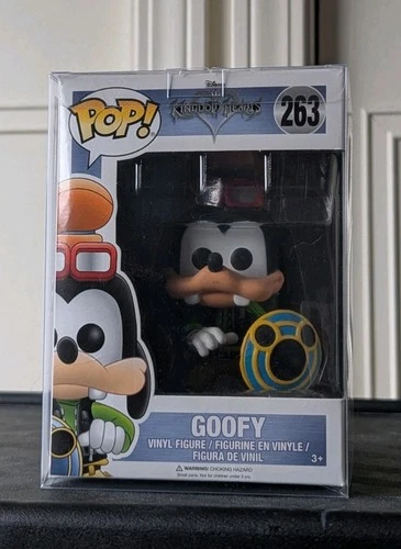 New Funko Pop Goofy #263 Kingdom Hearts Disney Vinyl Figure With Protector