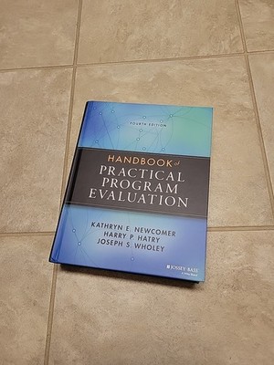 Handbook of Practical Program Evaluation 