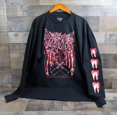 Motionless In White Shirt Mens 3XL Black Slaughterhouse Long Sleeve Graphic Tee