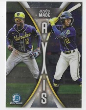 2025 BOWMAN DRAFT CHROME JESUS MADE AXIS #A-11