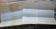 Standard Oil Company contract and papers unused 1933