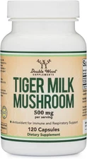Double Wood Supplements Tigers Milk Mushroom Supplement (Lignosus Fungi)... 