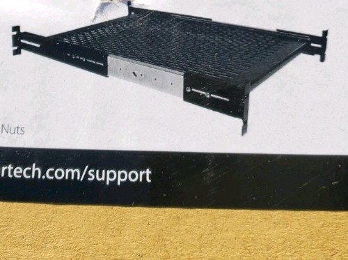 StarTech UNISLDSHF19 2U Profundidad Ajustable Ventilada Deslizante Montaje en Rack Estante