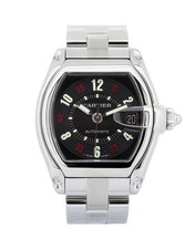 Cartier Roadster 2510 Las Vegas 38mm Automatic Mens Watch Box Papers Serviced