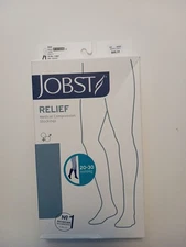 Jobst Relief 20-30 mmHg Beige Knee High Compression OT Size Large 114627 NEW
