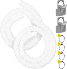 Replacement Hose for Pool Pump 1.25" Diameter Swimming 2 pack 