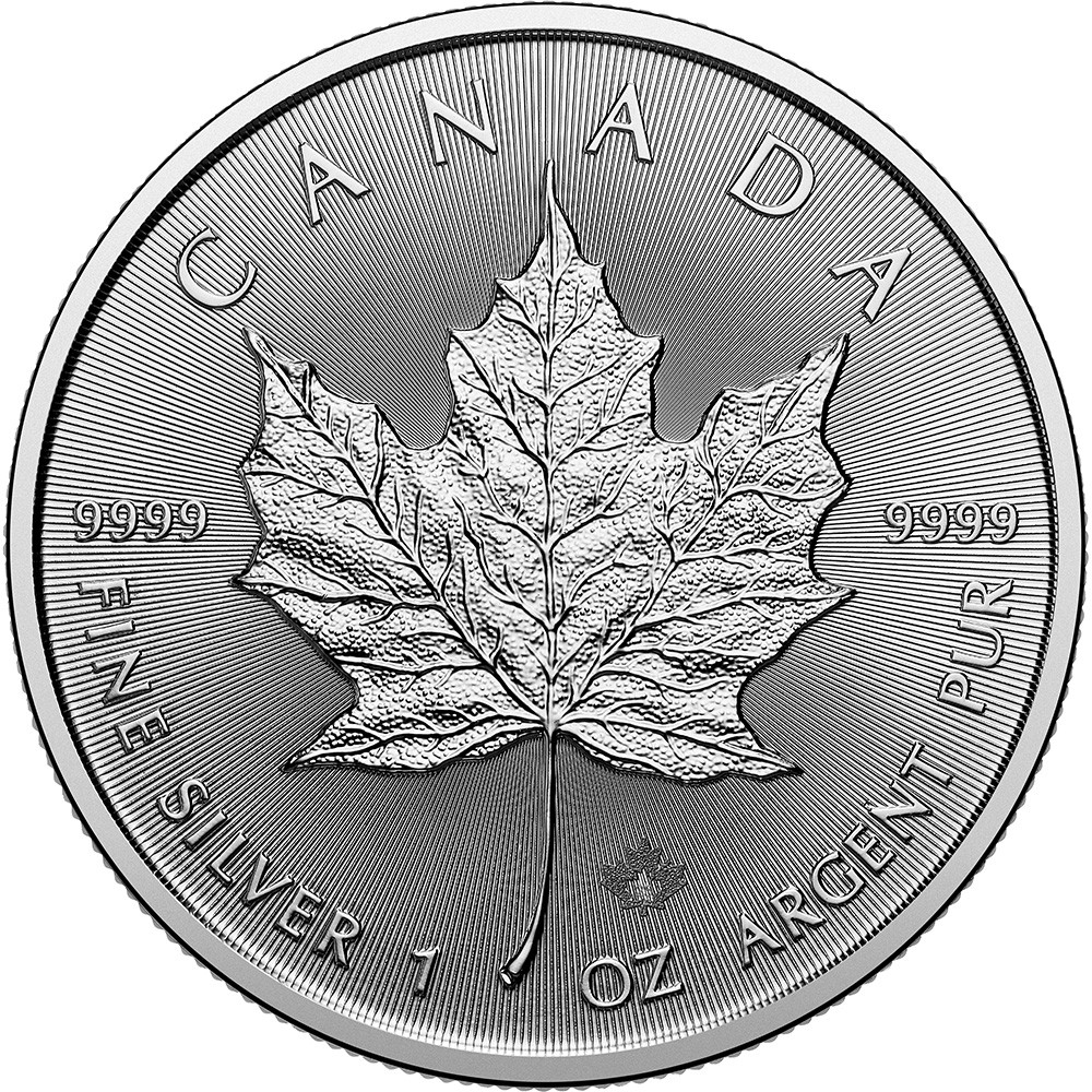 2025 Canada Silver Maple Leaf - 1 oz - $5 - BU | eBay