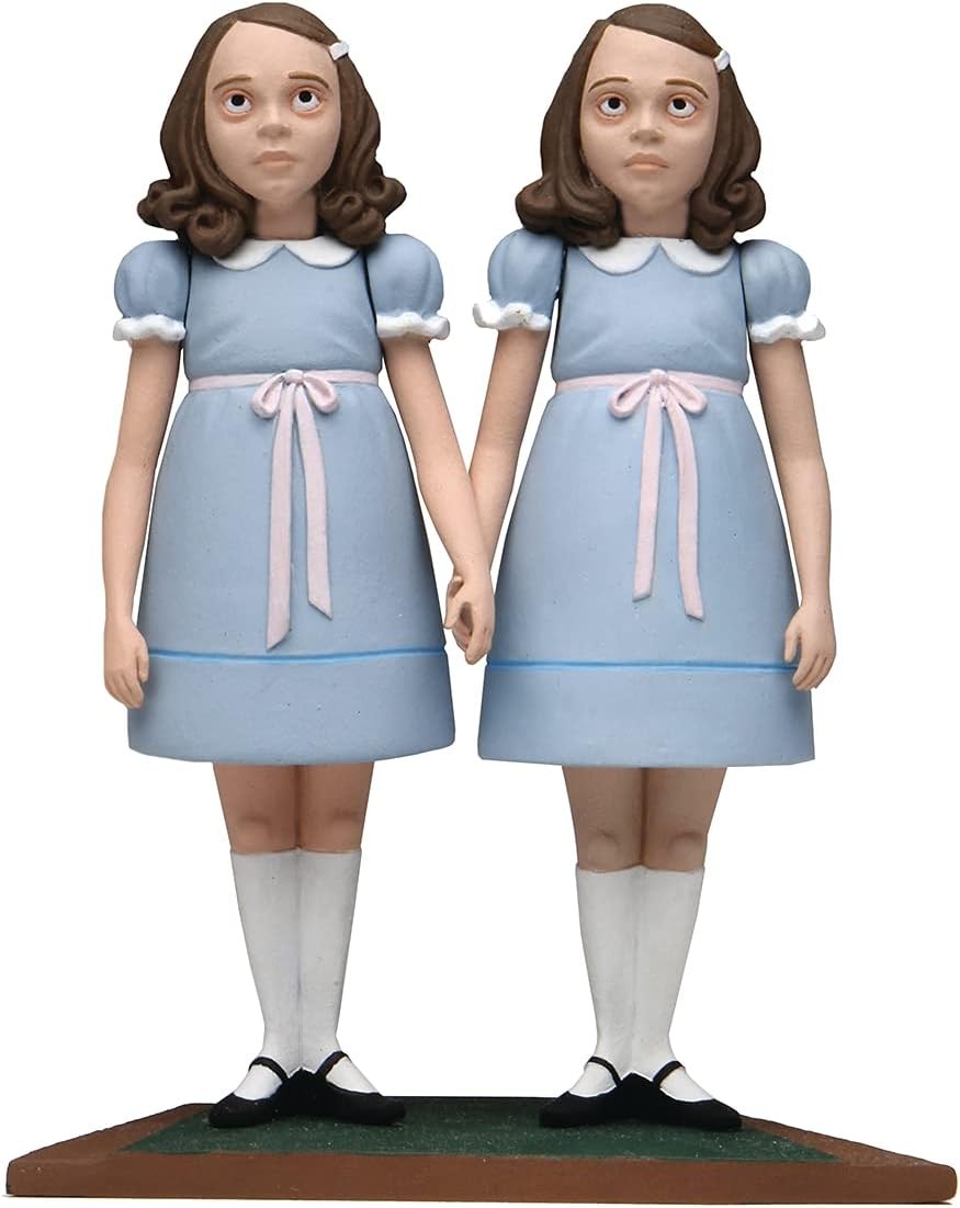 НЕКА МУЛЬТЯШЕК НАВОДИТ УЖАС НА СИЯЮЩИХ БЛИЗНЕЦОВ ГРЕЙДИ Фильм ужасов с фигурками в масштабе 6 дюймов