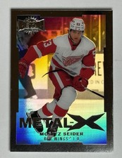 2021 Skybox Metal Universe Metal-X Level 2 Achievement /499 Moritz Seider RC