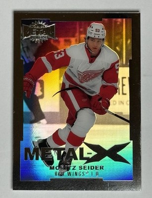 2021 Skybox Metal Universe Metal-X Level 2 Achievement /499 Moritz Seider RC