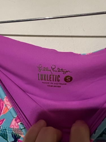 LILLY PULITZER Weekender High Rise Leggings, Seaweed Samba, Size Small - Picture 6 of 8