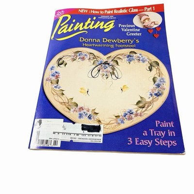 1 Painting Magazine Donna Dewberry Vintage 16 Patterns Instructions