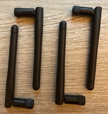 Bingfu Dual Band WiFi 2.4GHz 5GHz 5.8GHz 3dBi MIMO RP-SMA Male Antenna 4-Pack